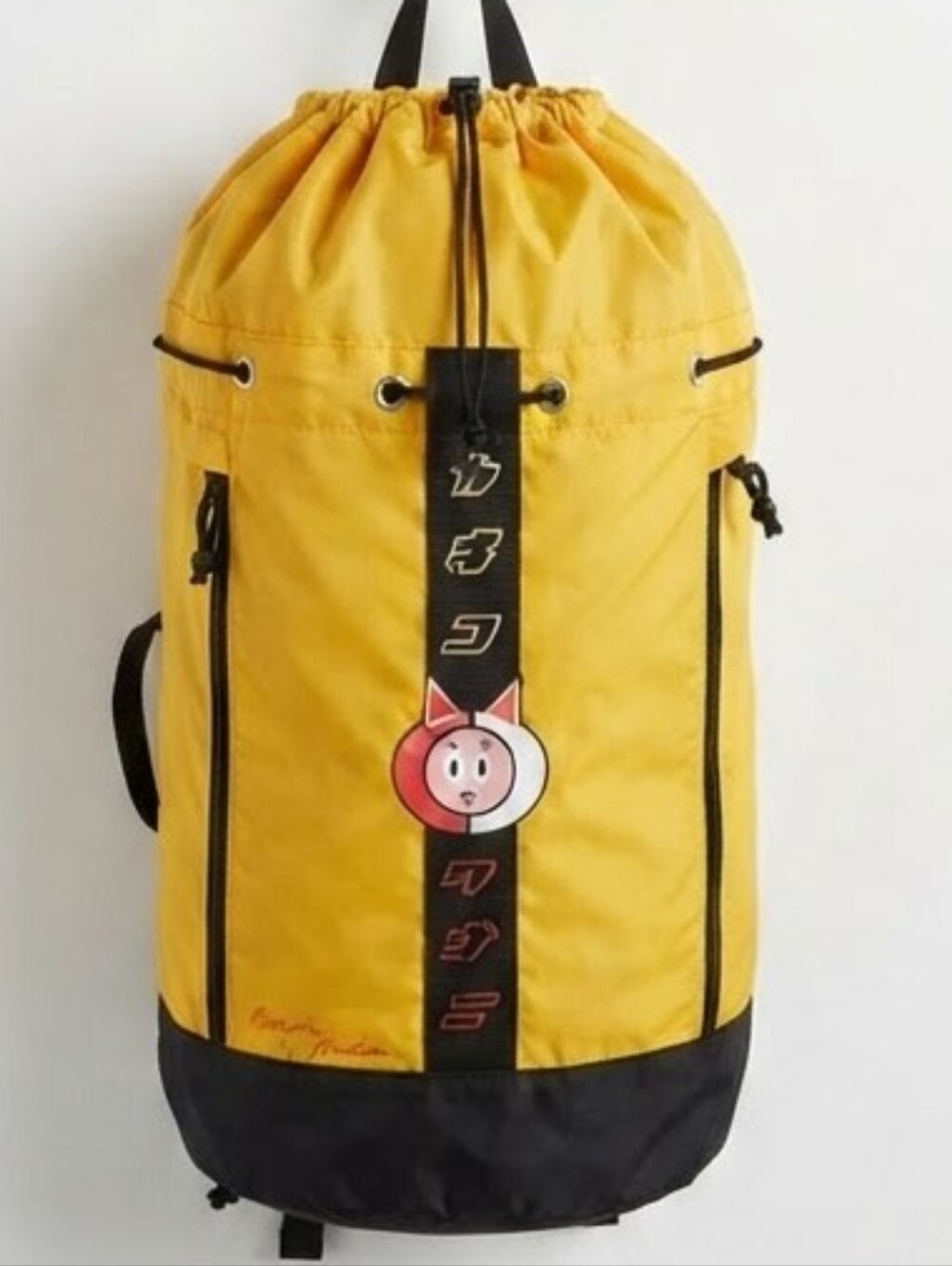 Mashin Eternity is Now Comic Yellow Duffle Bag Pre Loved
